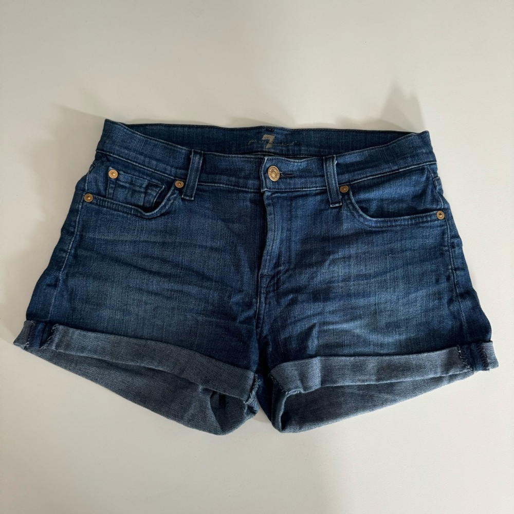 7 For All Mankind jean shorts size 25